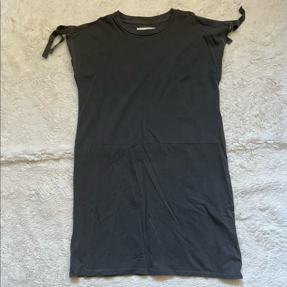 Grey T-shirt dress
